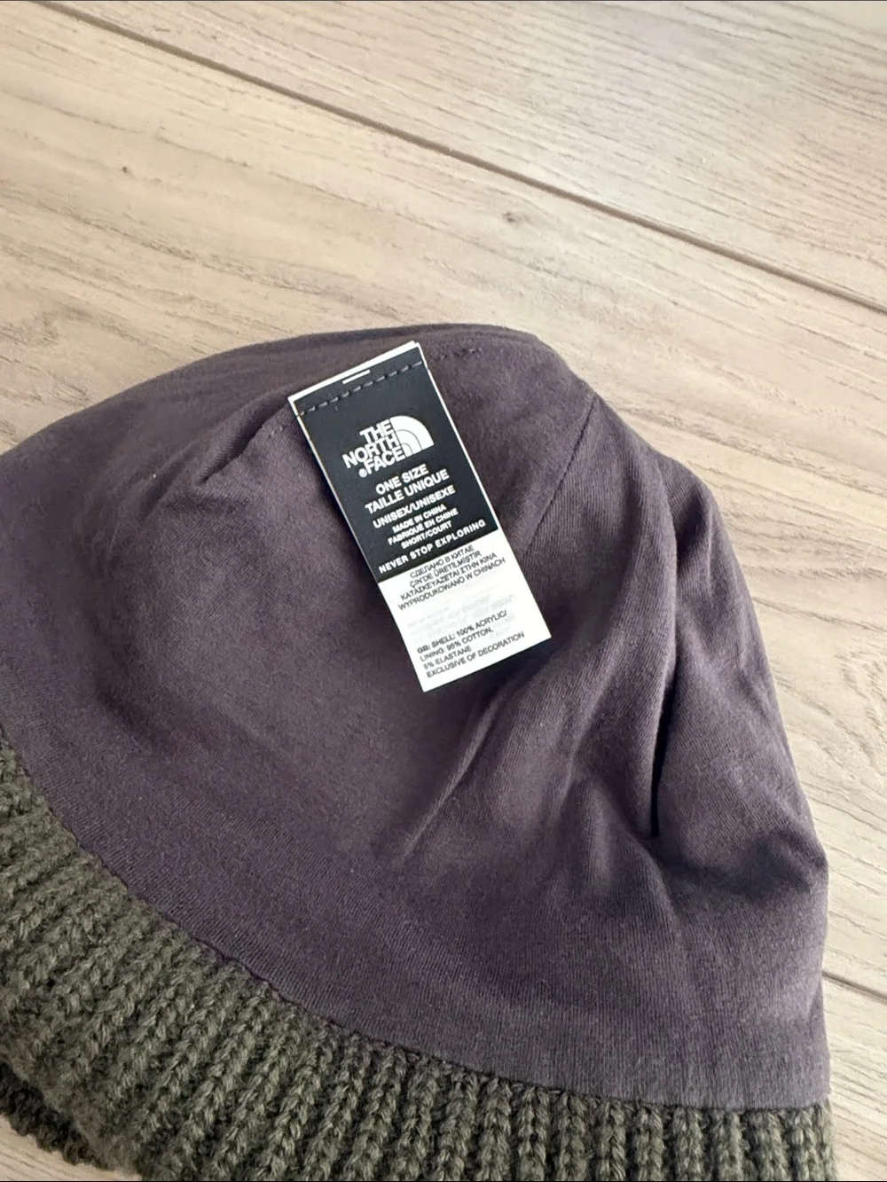 The North Face Olive Knit Cuff Beanie